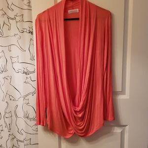 Beautiful lightweight coral top